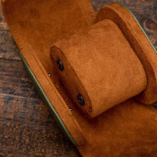 Personalized Watch Roll Leather, Watch Roll for Men, Watch Roll for 3, Corporate Gifts, Travel Watch Box, Groomsmen gift, Gift For Him